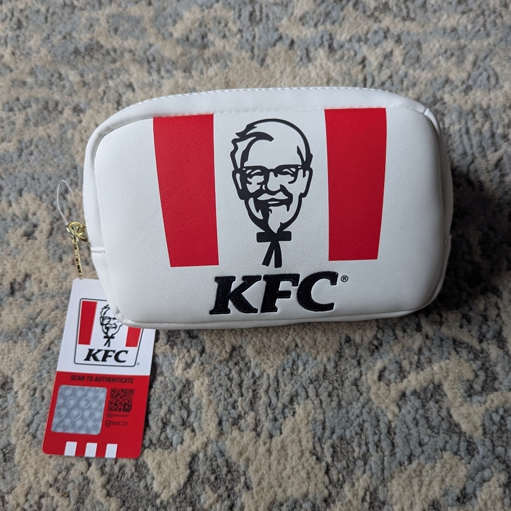KFC White and Red Pouch